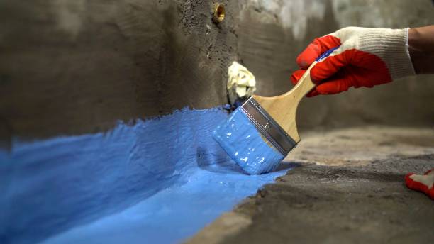 Large-scale Wet Basement Repair work completed in Louisville, KY by SJ Waterproofing Pros